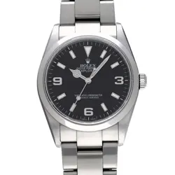 ROLEX EXPLORER 114270 BLACK CASE SIZE 3636MM MEN'S USED WATCH #74327