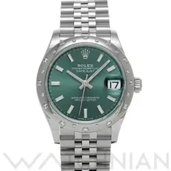 USED ROLEX DATEJUST 31 278344RBR GREEN CASE: 31×31MM UNISEX WATCH #103015