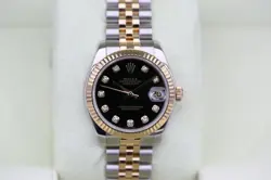 ROLEX 178273 BLACK DATEJUST 31MM 2007