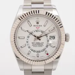 ROLEX SKY-DWELLER 326934 SSWG SS AT SILVER-FACE