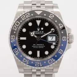 ROLEX GMT MASTER II 126710BLNR SS SS AT BLACK DIAL 2 EXTRA LINKS