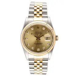 ROLEX DATE 16233G BAND SIZE 20CM USED WATCH #73547