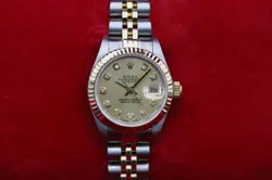 ROLEX 69173 CHAMPAGNE DATEJUST 26MM 1997