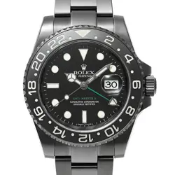 ROLEX GMT-MASTER 2 116710LN BLACK MEN'S USED WATCH #72167