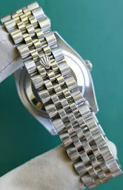 Rolex Datejust 36 White Dial Jubilee White Gold Fluted Bezel - 116234