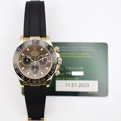2023 ROLEX COSMOGRAPH DAYTONA, 116515LN, 40MM, ROSE GOLD, CHOCOLATE DIAL, OYS...