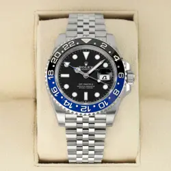 ROLEX GMT MASTER II BATGIRL 40MM 126710BLNR JUBILEE