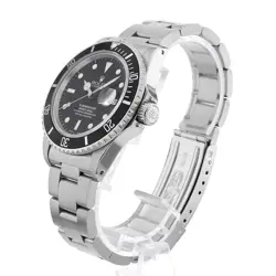 ROLEX SUBMARINER DATE 16800 BLACK FROZEN DIAL ALL TRITIUM 72 706590