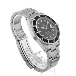 ROLEX SUBMARINER DATE 16800 BLACK FROZEN DIAL ALL TRITIUM 72 706590
