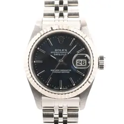 ROLEX DATEJUST 79174 WATCHES / BLUE MECHANICAL AUTOMATIC WOMEN