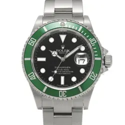 USED ROLEX SUBMARINER DATE 16610LV BLACK CASE: 40×40MM MEN'S WATCH #103015