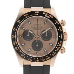 ROLEX DAYTONA 116515LN PINK/BLACK WARRANTY 2018 BOX/PAPER