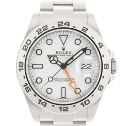 ROLEX EXPLORER II 216570 WHITE WARRANTY 2019 BOX/PAPER