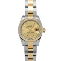 ROLEX DATEJUST 179163 CHAMPAGNE WATCH 667142