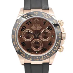 ROLEX DAYTONA 116515LN RANDOM CHOCOLATE ROSE GOLD AUTOMATIC MEN'S #U033