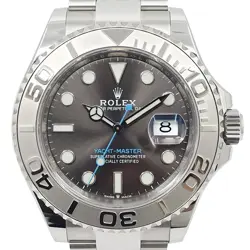 ROLEX YACHT-MASTER 40 SLATE DIAL 126622 PT/SS PLATINUM MEN'S AUTOMATIC #U137