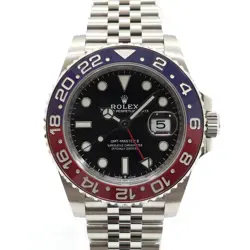 ROLEX GMT-MASTER II 126710BLRO 21-JEWEL AUTOMATIC MEN'S, REFURBISHED #U084