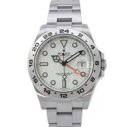 ROLEX EXPLORERⅡ 42MM STAINLESS STEEL WHITE DIAL 216570