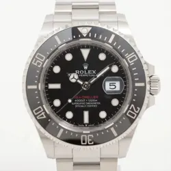 ROLEX SEA-DWELLER 126600 SS SS AT BLACK DIAL 2 EXTRA LINKS