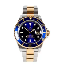 ROLEX SUBMARINER DATE 16613LB.  A 2006 BLUESY FULL SET IN OUTSTANDING CONDITION
