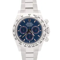 NEW JUNE 2025 PAPERS ROLEX DAYTONA COSMOGRAPH BLUE 18K GOLD 40MM 126509 BOX
