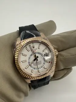 GOLD 42MM WHITE