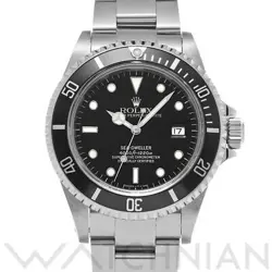 USED ROLEX SEA-DWELLER 16600 BLACK CASE: 40×40MM MEN'S WATCH #1021015