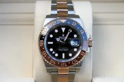 ROLEX 126711 GMT MASTER II ROSE GOLD & STEEL ROOTBEER