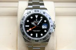 ROLEX 226570 EXPLORER II WATCH BLACK DIAL 42MM