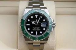 ROLEX 126610LV SUBMARINER GREEN BEZEL STARBUCKS WATCH