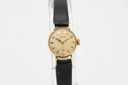 ROLEX PRECISION LADIES 18K GOLD MANUAL WINDING