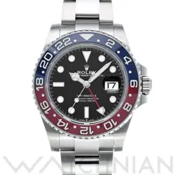 USED ROLEX GMT MASTER II 126710BLRO BLACK CASE: 40×40MM MEN'S WATCH #1010015