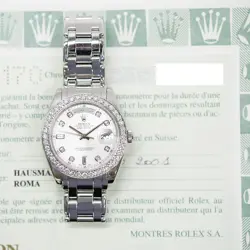 39MM PLATINUM SILVE...