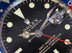 Rolex GMT-Master 1675 Gilt Dial 1966 Perfect Zinc Lume Very Clean Overall!