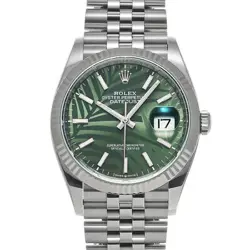 USED ROLEX DATEJUST 36 126234 GREEN CASE: 36×36MM MEN'S WATCH #1015015