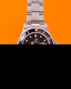 ROLEX SUBMARINER DATE 40MM 16610 BLACK ALUMINUM BEZEL A-SERIAL