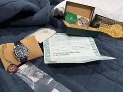 Rolex 16610 Oyster Perpetual Submariner  Used With Certificate Orig Box Tag