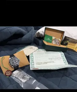 Rolex 16610 Oyster Perpetual Submariner  Used With Certificate Orig Box Tag