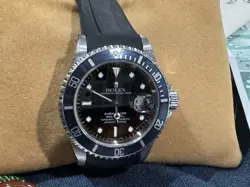 Rolex 16610 Oyster Perpetual Submariner  Used With Certificate Orig Box Tag