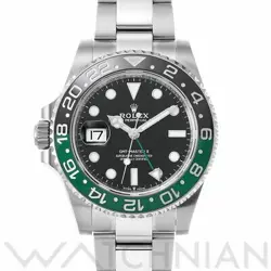 USED ROLEX GMT MASTER II 126720VTNR BLACK CASE: 40×40MM MEN'S WATCH #109015
