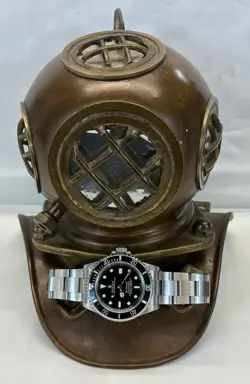 💥1981 ROLEX SEA DWELLER AUTOMATIC WATCH REF 16660 TRIPLE SIX BLACK DIAL 40MM 💥
