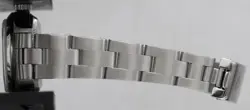 Ladies Rolex Date 26mm White Stainless Steel Oyster Roman Automatic Watch 69160