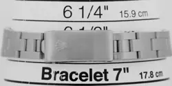 Ladies Rolex Date 26mm White Stainless Steel Oyster Roman Automatic Watch 69160