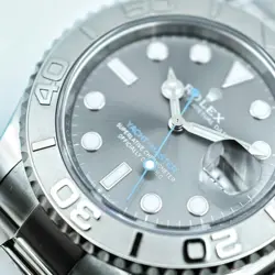 Auth•Rolex•Yacht-Master 40mm 126622 Rhodium Slate Gray Dial Oyster Men's Watch