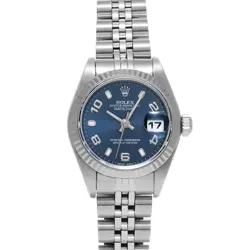 ROLEX DATEJUST 69174 BLUE WATCH 674168