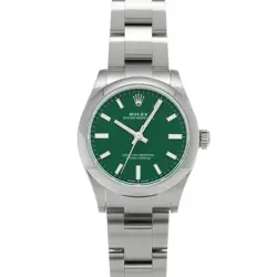 ROLEX OYSTER PERPETUAL 31 277200 GREEN WATCH 678647