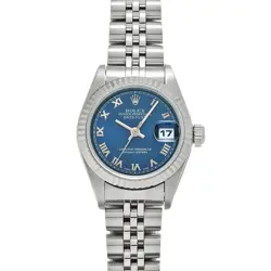 ROLEX DATEJUST 69174 BLUE WATCH 679784