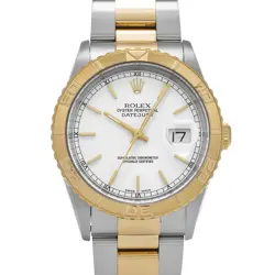 ROLEX DATEJUST THUNDERBIRD 16263 WHITE WATCH 676919