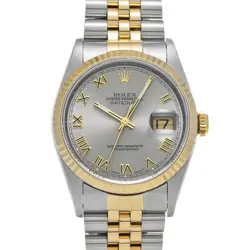 ROLEX DATEJUST 16233 GRAY WATCH 676968
