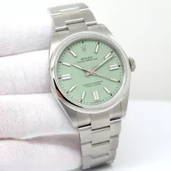 ROLEX 134300 OYSTER PERPETUAL 41 WITH PISTACHIO DIAL (NEW MODEL)